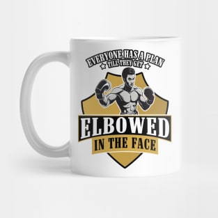 elbowed Muay Thai Mug